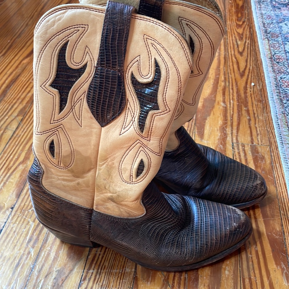 Vintage cowboy boots men’s 7 1/2